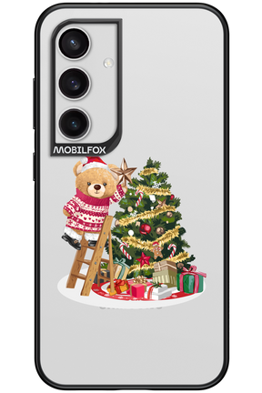 Christmas Bear (Transparent) - Samsung Galaxy S24