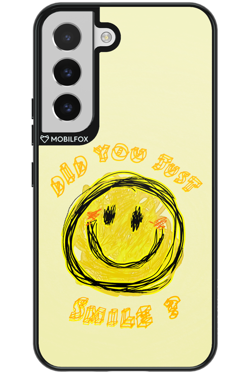 Crayon Smiley - Samsung Galaxy S22