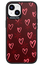 Christmas Hearts - Apple iPhone 14