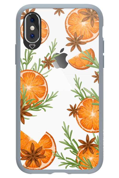 Orange With Star Anise - Apple iPhone XS