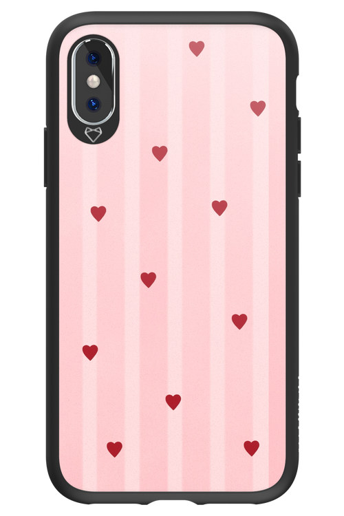 Red Little Hearts 2.0 - Apple iPhone XS
