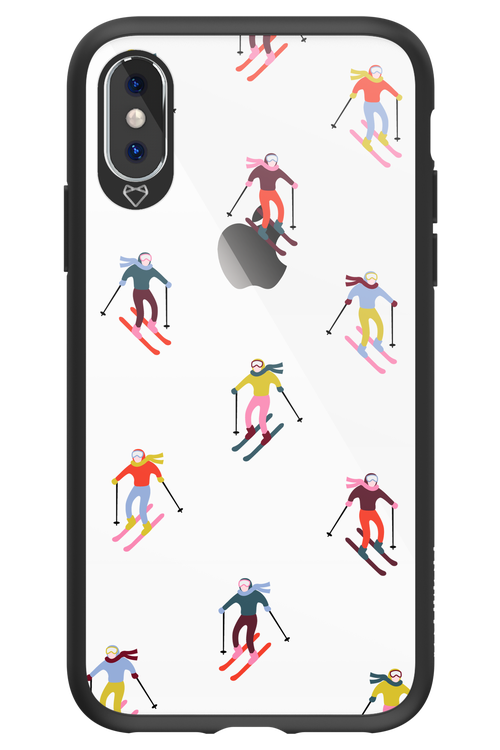 Snow Motion (Transparent) - Apple iPhone XS