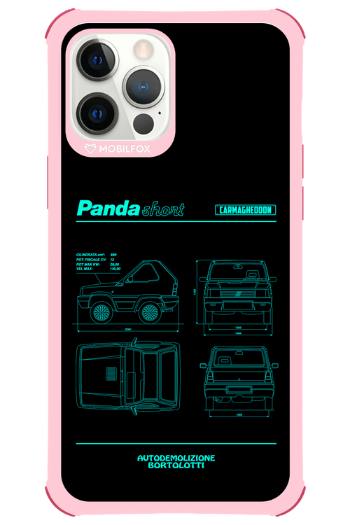 Panda Car Blue - Apple iPhone 12 Pro Max