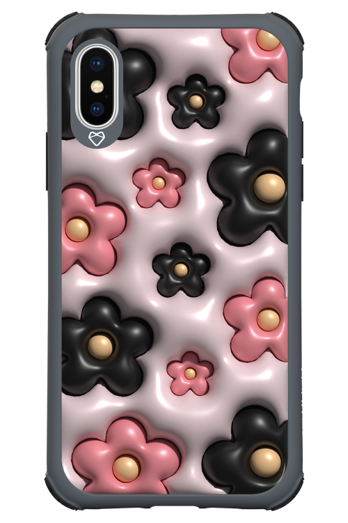 Pastel Flowers - Apple iPhone X