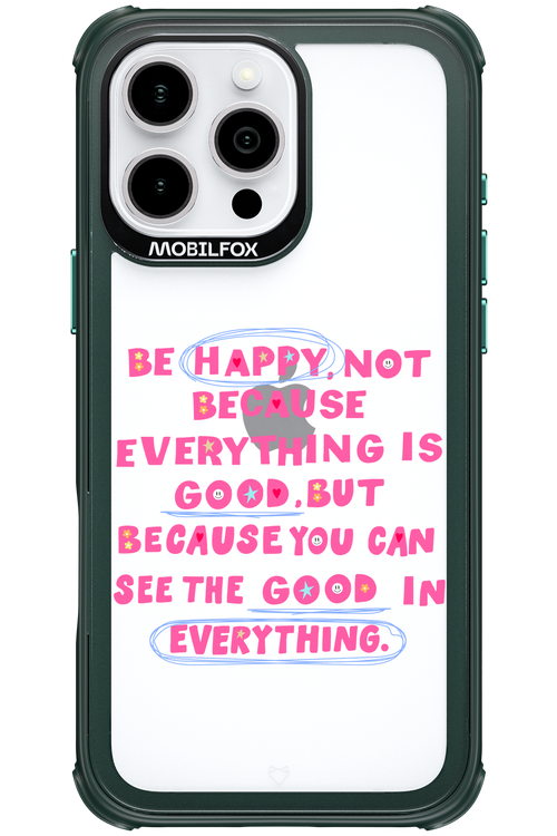 Be Happy 2.0 - Apple iPhone 16 Pro Max