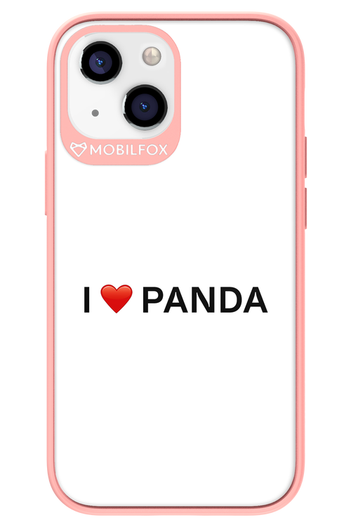 Panda Love White - Apple iPhone 13 Mini