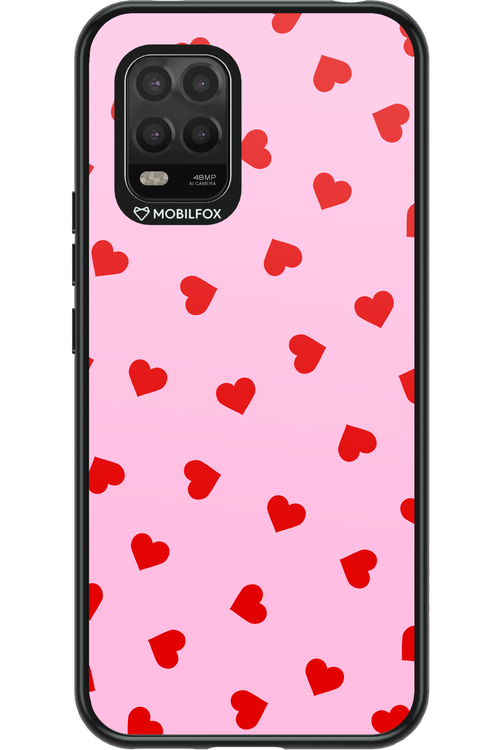 Sprinkle Heart Pink - Xiaomi Mi 10 Lite 5G