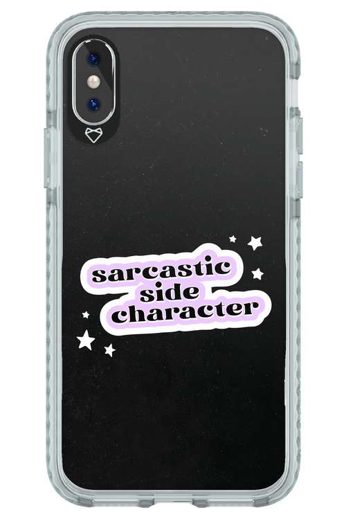 Sarcastic Black - Apple iPhone XS