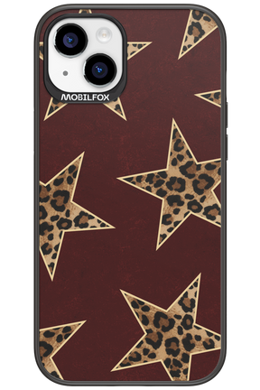 Wild Stars Burgundy - Apple iPhone 15 Plus