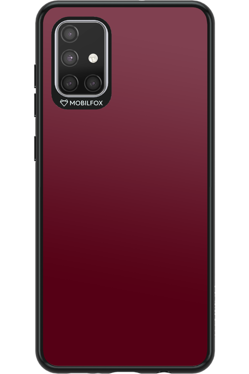 Burgundy - Samsung Galaxy A71