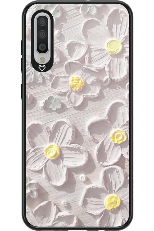 White Flowers 2.0 - Samsung Galaxy A70