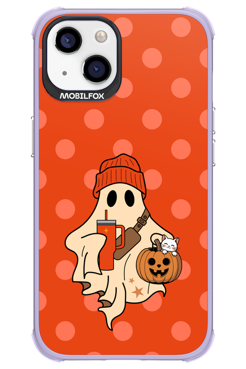 Ghost Girl (Orange) - Apple iPhone 13