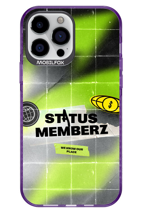 Status Memberz - Apple iPhone 13 Pro Max