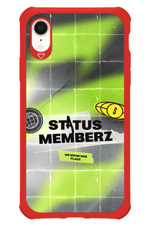 Status Memberz - Apple iPhone XR