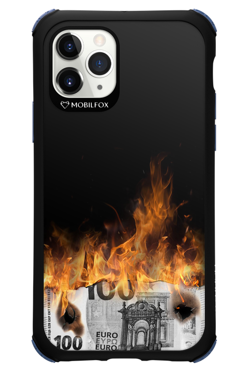 Money Burn Euro - Apple iPhone 11 Pro