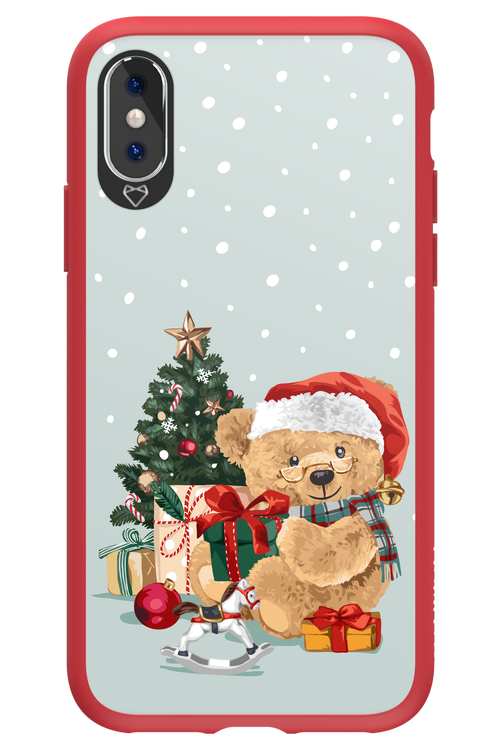 Merry Christmas Bear - Apple iPhone XS