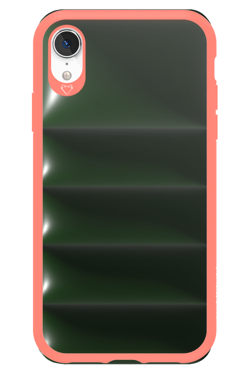Earth Green Puffer Case - Apple iPhone XR