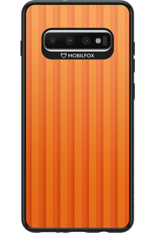 Orange Stripes - Samsung Galaxy S10+