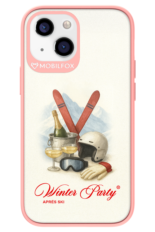Winter Ski Party - Apple iPhone 13 Mini