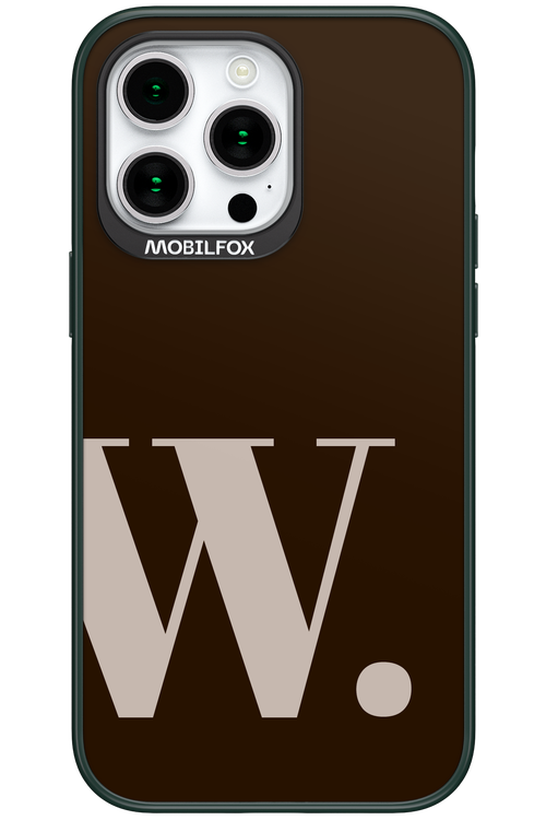 W (Mokka Foam) - Apple iPhone 15 Pro Max