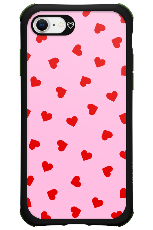 Sprinkle Heart Pink - Apple iPhone 7