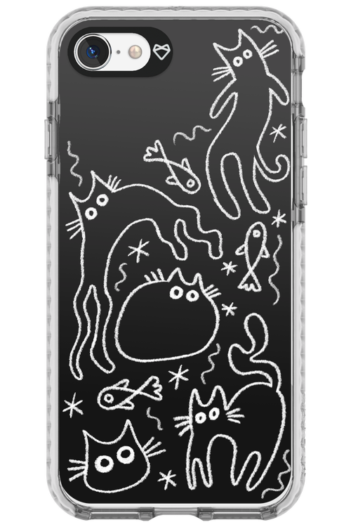 CHALK_CATS - Apple iPhone 8