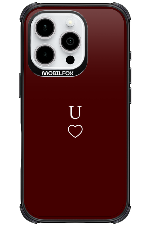 U Burgundia 2.0 - Apple iPhone 16 Pro