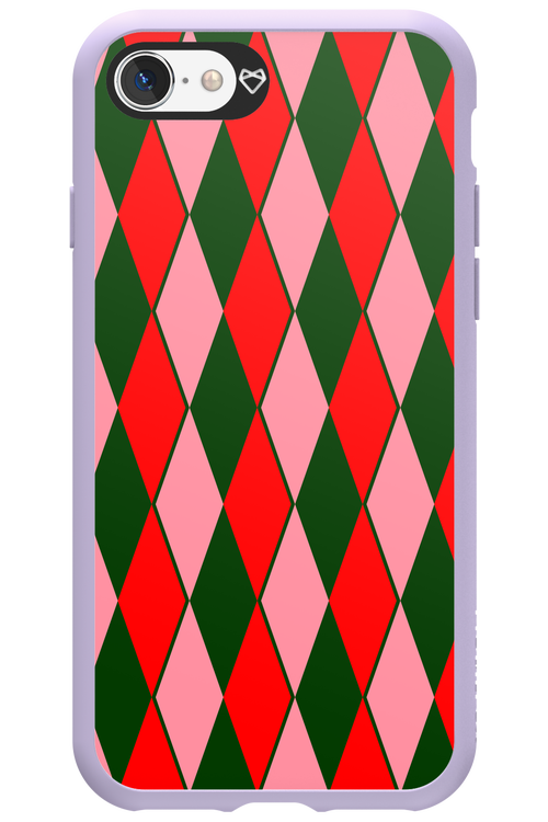 Retro Christmas - Apple iPhone 8
