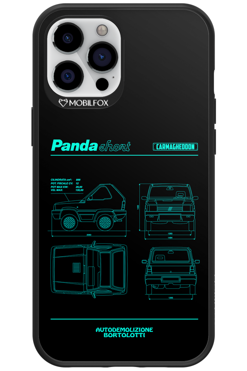 Panda Car Blue - Apple iPhone 12 Pro Max