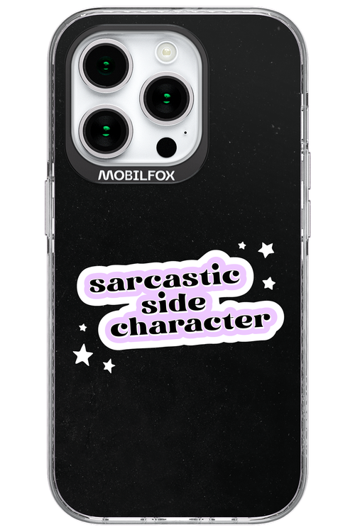Sarcastic Black - Apple iPhone 15 Pro