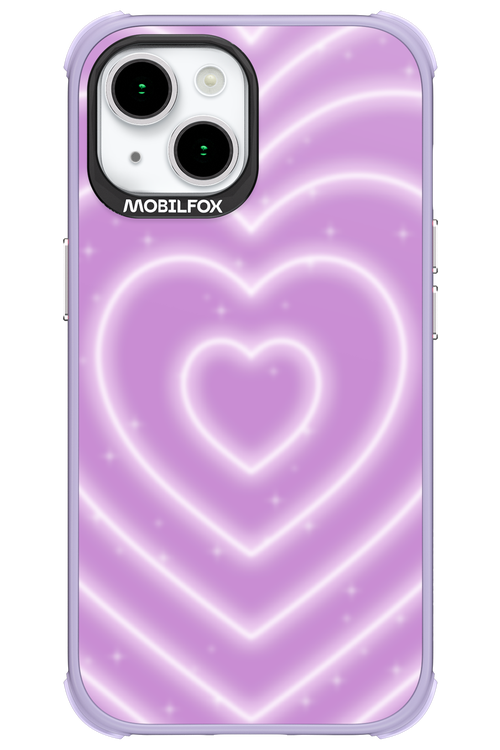 Purple Heart Dreams - Apple iPhone 15