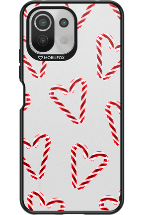 Candy Cane Hearts - Xiaomi Mi 11 Lite (2021)