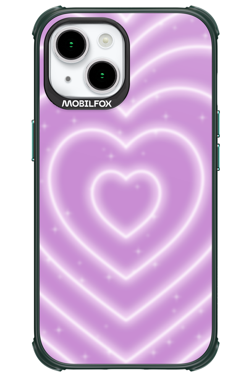 Purple Heart Dreams - Apple iPhone 15