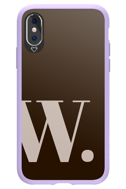 W (Mokka Foam) - Apple iPhone X