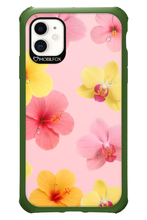 Sunset Flowers - Apple iPhone 11