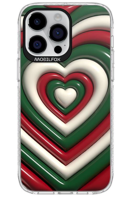 XMAS Hearts - Apple iPhone 14 Pro Max