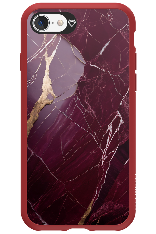 Burgundy Marble - Apple iPhone SE 2020