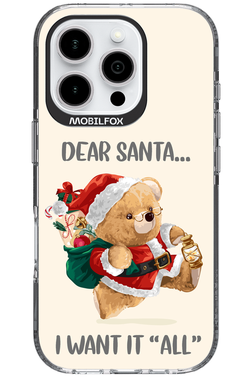 Dear Santa i want it all - Apple iPhone 16 Pro
