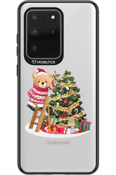 Christmas Bear (Transparent) - Samsung Galaxy S20 Ultra 5G