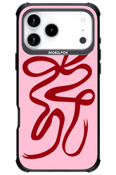 Burgundy Bow - Apple iPhone 17 Pro Max