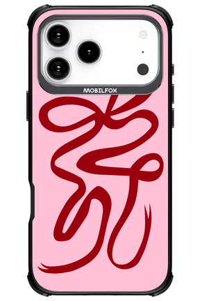 Burgundy Bow - Apple iPhone 17 Pro Max