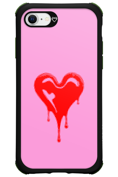 Heart Pink - Apple iPhone 8