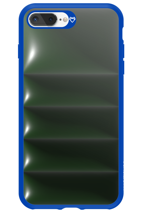 Earth Green Puffer Case - Apple iPhone 8 Plus