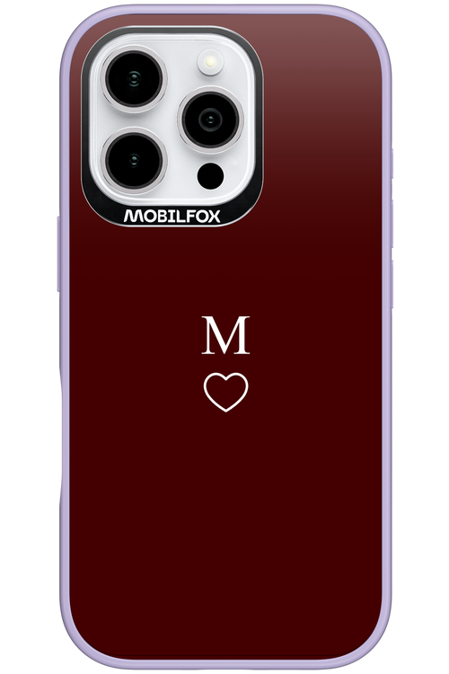 M Burgundia 2.0 - Apple iPhone 16 Pro