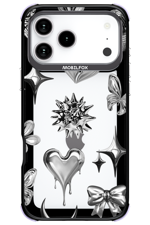 Silver Zone Transparent - Apple iPhone 17 Pro Max
