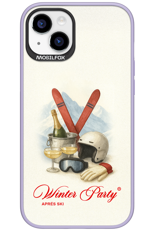 Winter Ski Party - Apple iPhone 15 Plus