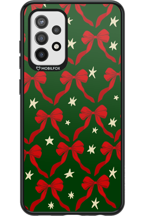 Bow & Stars (Green) - Samsung Galaxy A72
