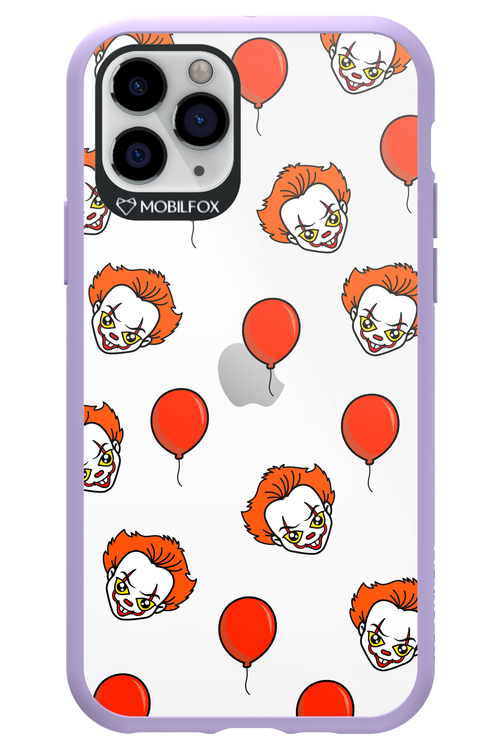 Mystery Clown (Transparent) - Apple iPhone 11 Pro