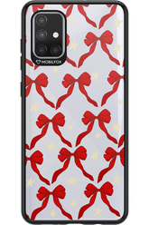Bow & Stars (Transparent) - Samsung Galaxy A71