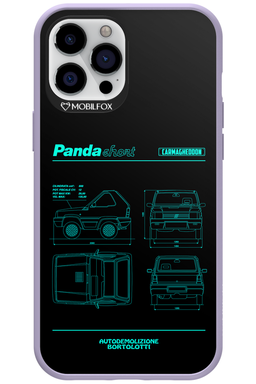 Panda Car Blue - Apple iPhone 12 Pro Max